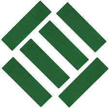 100 x 28 x 1 - Individual Packers - 28mm - 1.0mm - Green - Box of 1000