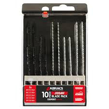 10pc Mixed Jigsaw Blade Pack