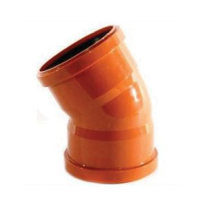 45 Deg Double Socket Bend 110mm