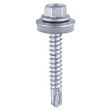 5.5x65 Metal Construction Heavy Section Screws - Hex - Self-Drilling - Exterior