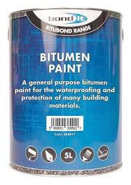 5L Bitumen Paint for Waterproofing and Protection