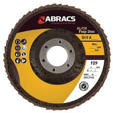 ABRACS FLAP DISC 115mm x 40g AL/OX