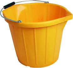 Bucket Yellow Heavy Duty