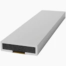 Fire Intumescent Strip 15mm x 4mm WHITE-2.1M