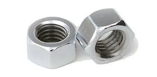 M12 BZP Hex Nuts (100)