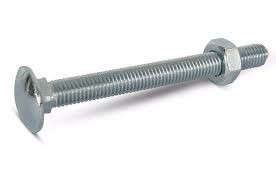 M12 x 120 - Carriage Bolts & Hex Nuts