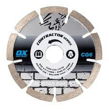 OX Contractor Diamond Blade Mortar Raking 115