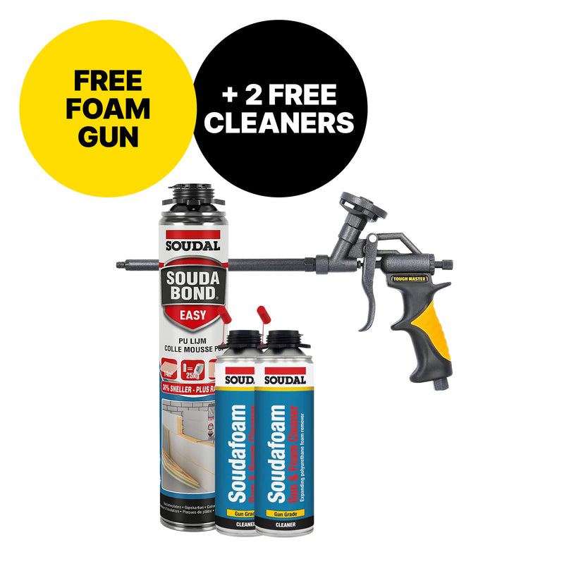 Soudal Soudabond 750ml Adhesive Foam Bundle (24 x Cans)
