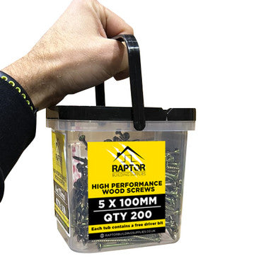 Raptor Aluminium Clout 38x3.35mm 4KG Tub