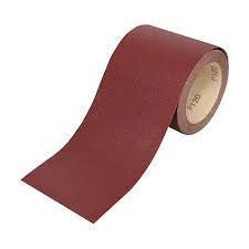 Sandpaper Roll - 120 Grit - Red 115mm x 10m