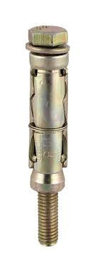 Shield Anchor - Loose Bolts - Yellow M12:60L (M12 x 140)