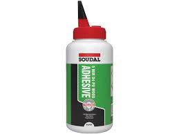 Soudal 750gr 5 Minute Liquid PU Wood Adhesive Trade- High Strength Fast Acting Polyurethane Bonding Solution