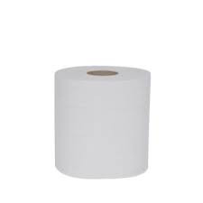 White 2ply Paper Centre Feed Roll EA 175mm x 150m (6 in pk)