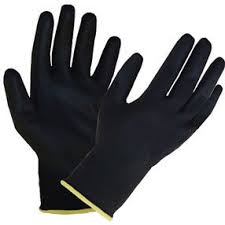Black PU gloves